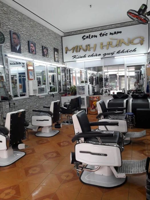 Tác phẩm nghệ thuật từ bàn tay thợ cắt tại Salon tóc nam Minh Hùng