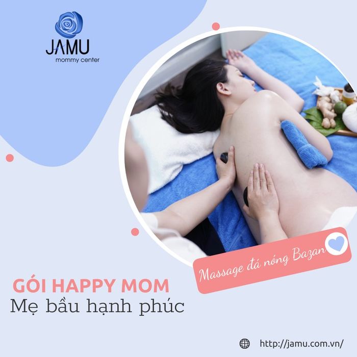 Trải nghiệm massage bầu cao cấp tại Jamu Mommy Center