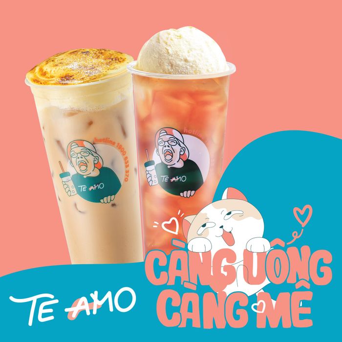 Góc thưởng thức đầy cảm xúc tại Te Amo