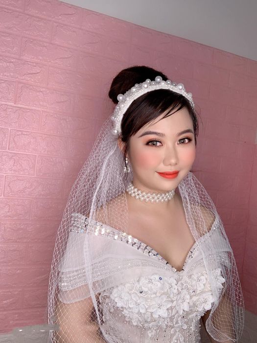 Hình ảnh tác phẩm trang điểm cô dâu tại Studio AnNa Phượng