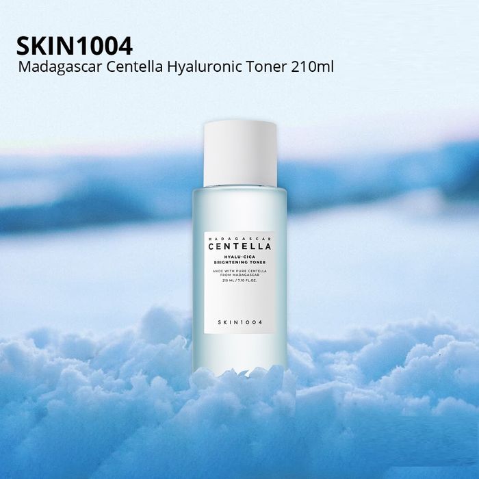 Hình ảnh Skin1004 Centella Toner - chai toner màu xanh lá dung tích 200ml