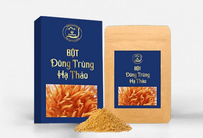 Hình ảnh bột đông trùng hạ thảo Vietfarm cao cấp