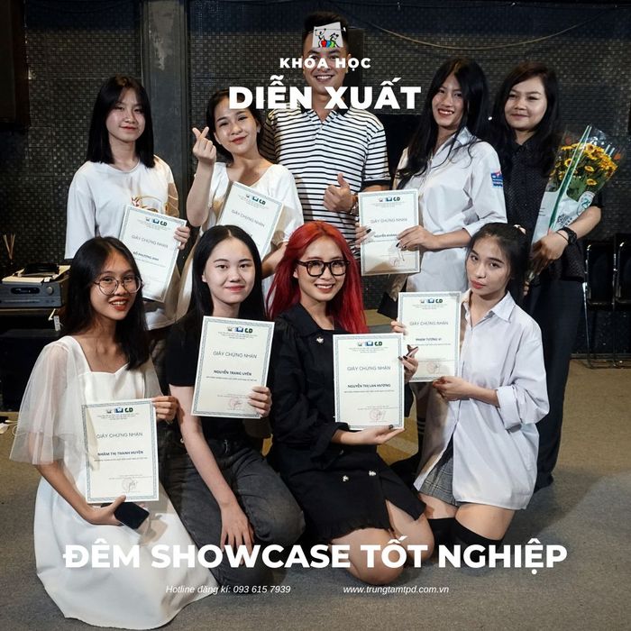 Hoạt động thực hành diễn xuất tại TPD