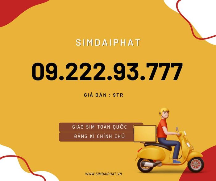Không gian trưng bày sim cao cấp tại Sim Đại Phát