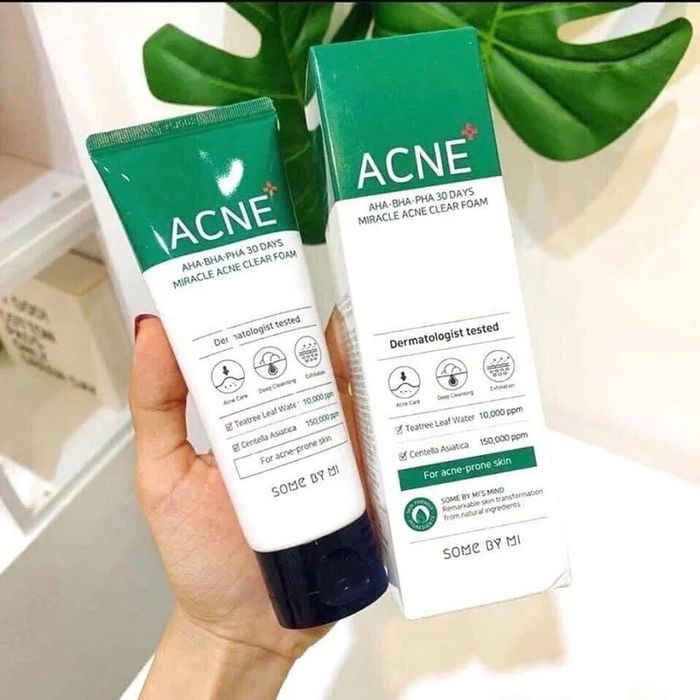 Hình ảnh chân thực sữa rửa mặt Some By Mi bản mới