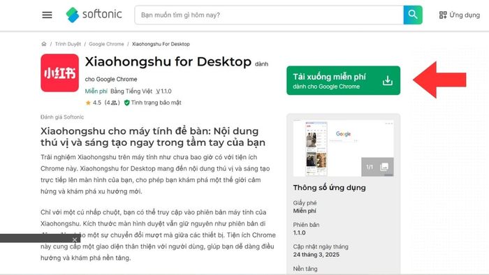 Quy trình tải Xiaohongshu cho máy tính - Phần 2,3