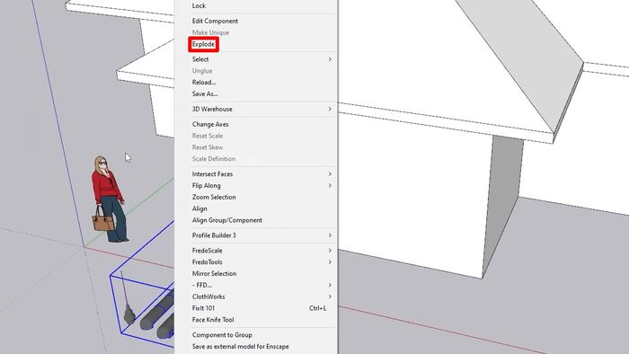 Hướng dẫn sử dụng plugin vẽ mái ngói SketchUp - Bước thực hiện thứ ba