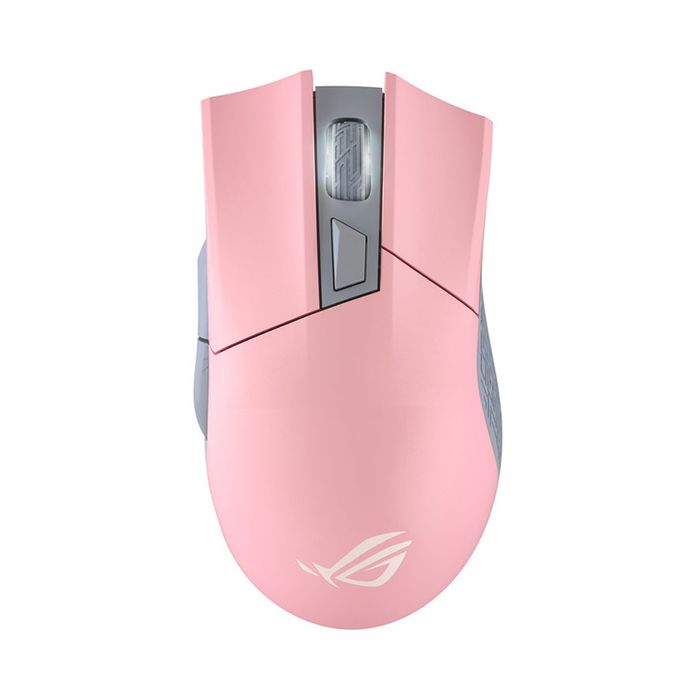 Hình ảnh chi tiết chuột Asus với thiết kế gaming đậm chất