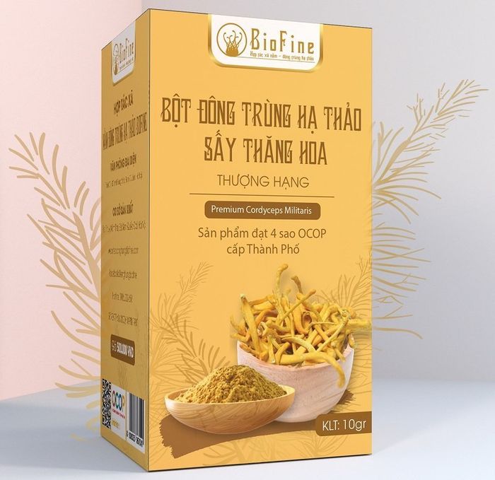 Bột Đông Trùng Hạ Thảo BioFine - Góc nhìn cận cảnh sản phẩm vàng cho sức khỏe