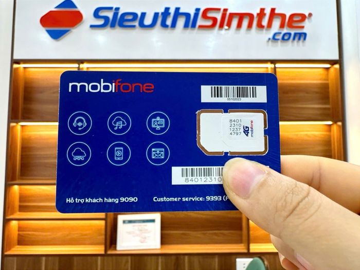 Không gian giao dịch hiện đại tại Siêu Thị Sim Thẻ