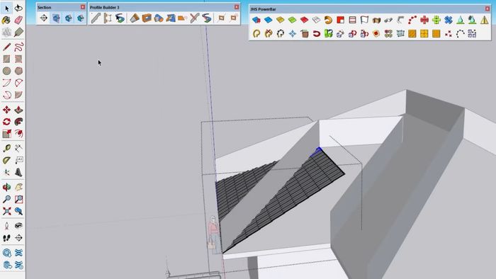 Hướng dẫn chi tiết sử dụng plugin vẽ mái ngói SketchUp - Giai đoạn bốn