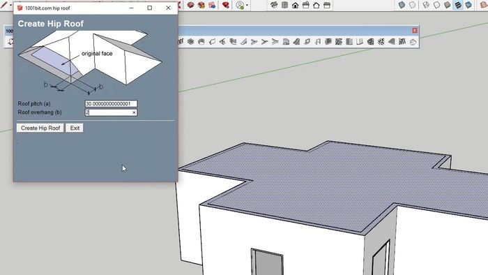 1001bit Tools - Giải pháp thiết kế mái ngói chuyên nghiệp cho SketchUp