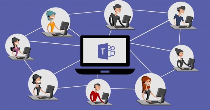 Giao diện Microsoft Teams