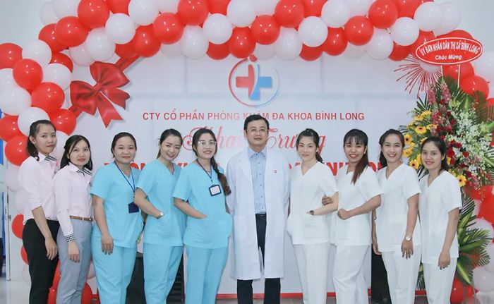 Không gian hiện đại tại Phòng Khám Đa Khoa Bình Long