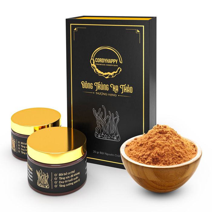 Bột Đông Trùng Hạ Thảo CordyHappy - Góc nhìn cận cảnh sản phẩm vàng cho sức khỏe