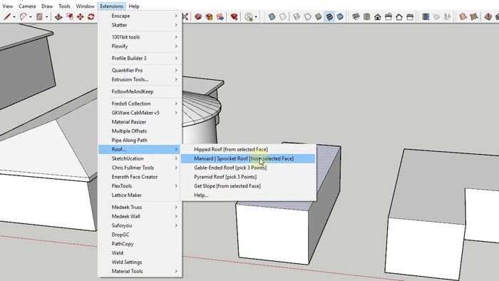 Roof Plugin by TIG - Công cụ vẽ mái ngói hiệu quả cho SketchUp