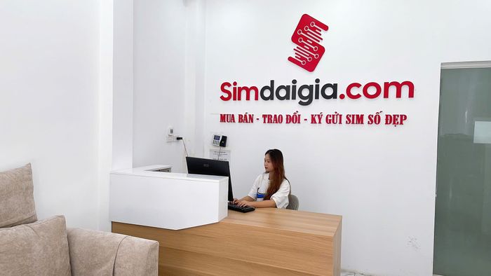 Không gian giao dịch hiện đại tại Sim Đại Gia