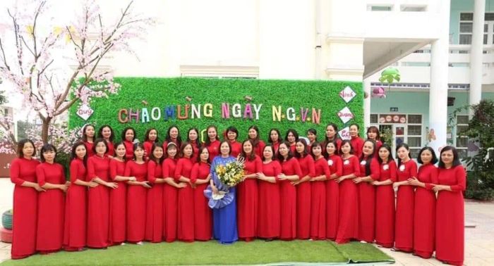 Hình ảnh cơ sở vật chất hiện đại tại Trường Mầm non Trần Hưng Đạo
