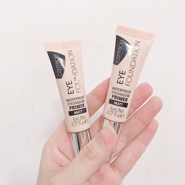 Kem Lót Mắt Catrice Eye Foundation Waterproof Eyeshadow Primer Matt hình ảnh 1