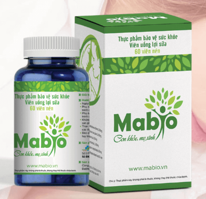 Hình ảnh chi tiết viên uống lợi sữa Mabio