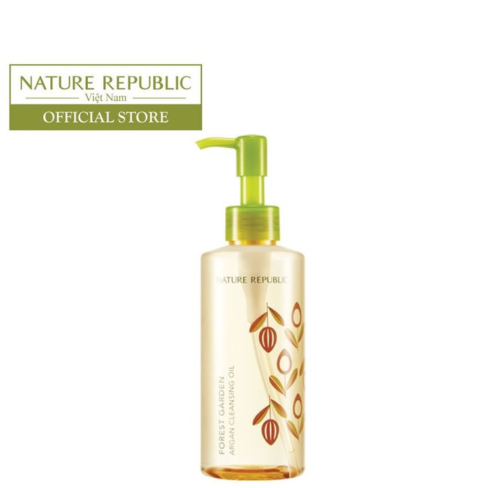 Hình ảnh minh họa Dầu Tẩy Trang Nature Republic Argan - Sản phẩm đang được sử dụng
