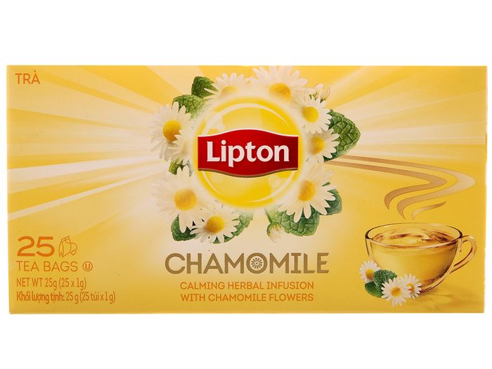 Trà hoa cúc Lipton - Sắc vàng quyến rũ trong từng túi lọc
