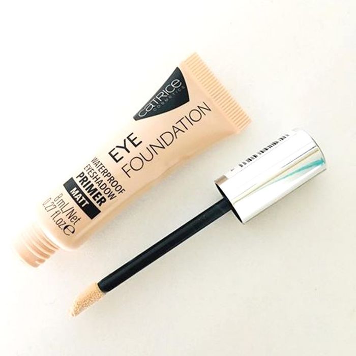 Kem Lót Mắt Catrice Eye Foundation Waterproof Eyeshadow Primer Matt hình ảnh 2