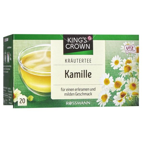 Hình ảnh trà hoa cúc Kamille Đức chính hãng