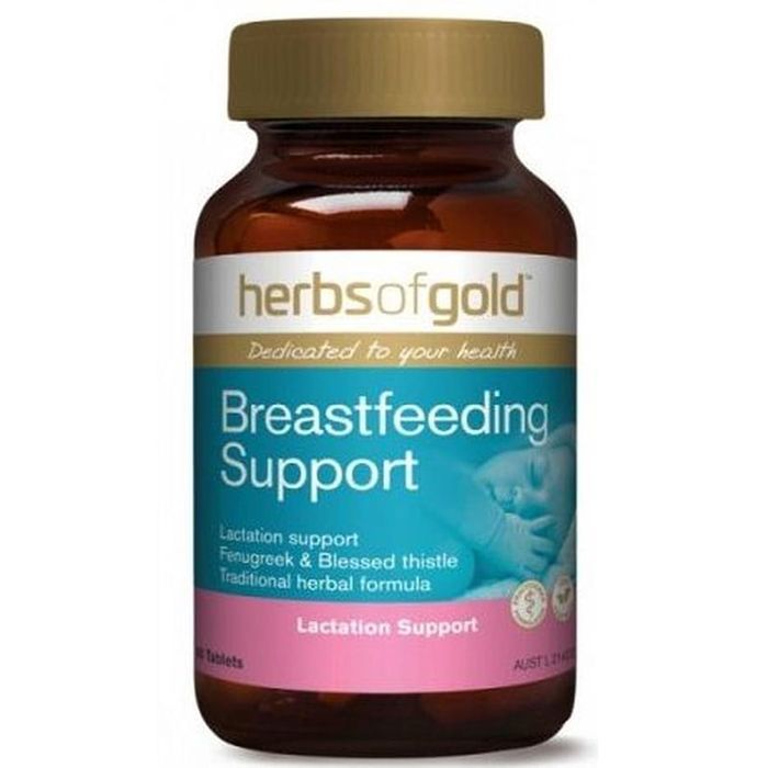 Bộ ảnh chi tiết viên lợi sữa Herbs of Gold Breast-feeding Support