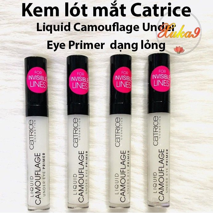 Kem Lót Mắt Catrice Liquid Camouflage Under Eye Primer hình ảnh 1