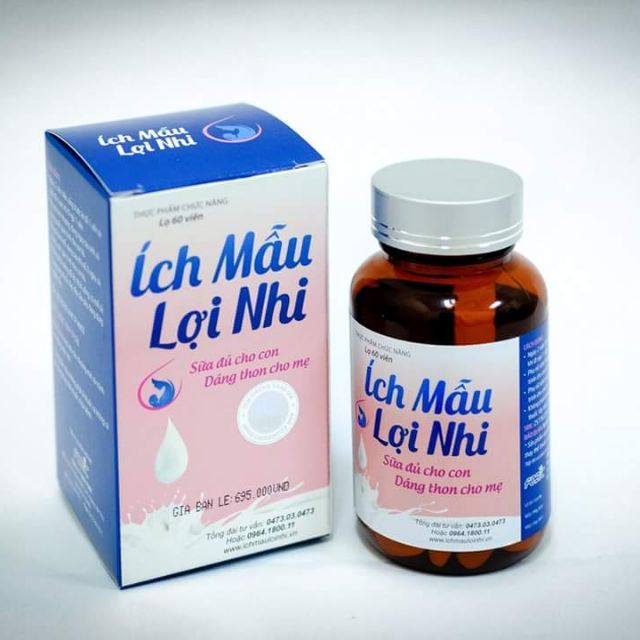 Hình ảnh thực tế viên uống Ích Mẫu Lợi Nhi