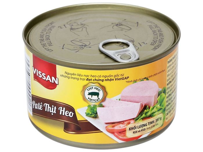 Pate thịt heo Vissan hình ảnh 2