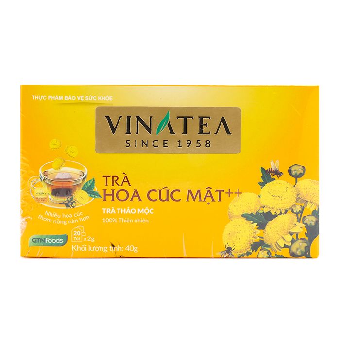 Trà Hoa Cúc Mật Vinatea - Sắc vàng quyến rũ