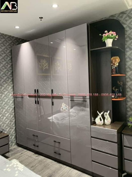 Bộ sưu tập tủ quần áo đa phong cách từ Nội Thất Anh Bình