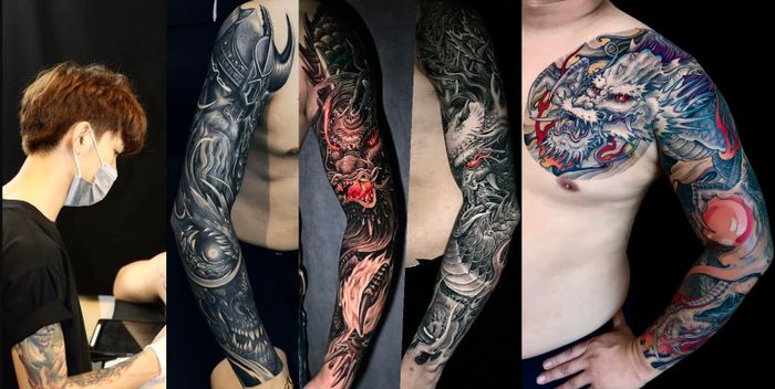 Tác phẩm nghệ thuật tại Meow Ink