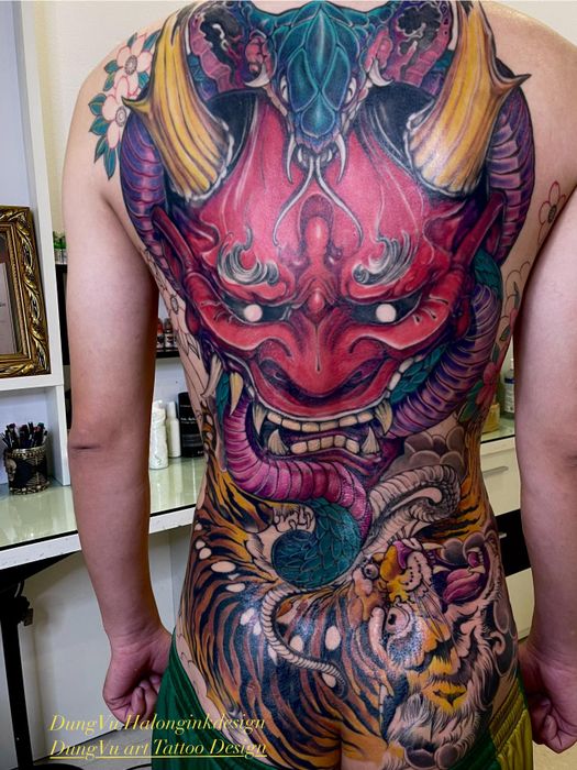 Tác phẩm đầu tiên từ Dung Vu Tattoo @halongink