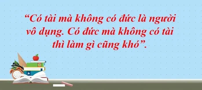 Hình ảnh minh họa sống động về sự cân bằng giữa tài năng và đạo đức (Nguồn: internet)