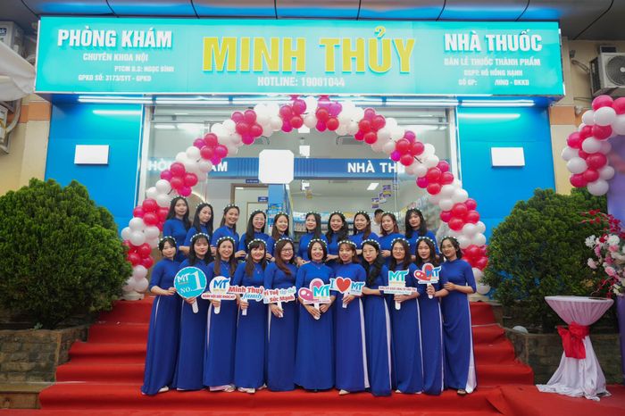 Không gian phục vụ tại nhà thuốc Minh Thủy
