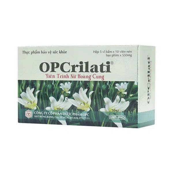 Hình ảnh thực tế Viên trinh nữ hoàng cung Opcrilati - Người bạn đồng hành sức khỏe