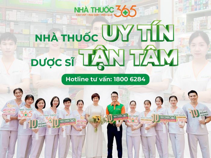 Góc tư vấn chuyên nghiệp tại nhà thuốc 365