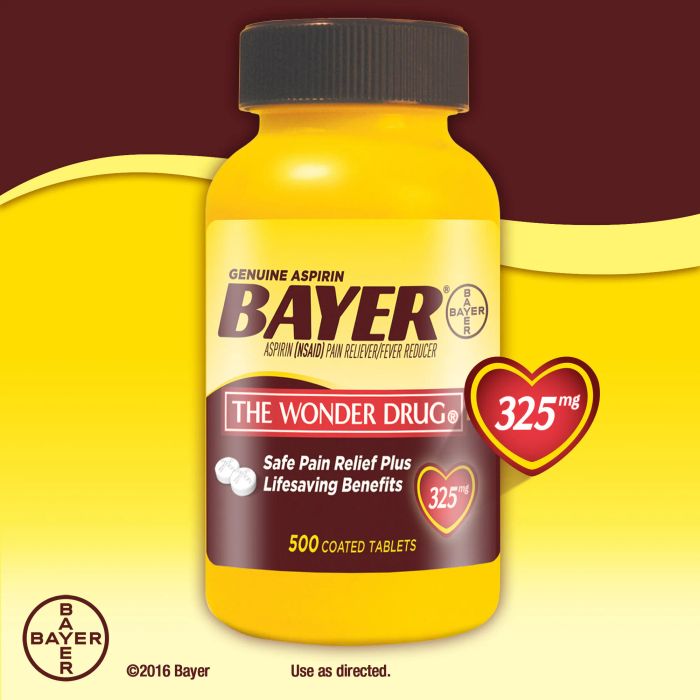 Hình ảnh Viên giảm đau Bayer Aspirin The Wonder Drug
