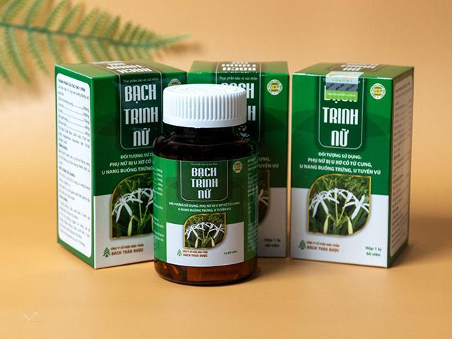 Bộ đôi hình ảnh chân thực về sản phẩm Bạch Trinh Nữ