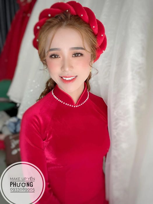 Hình ảnh trang điểm cô dâu của Yến Phương MAKE UP