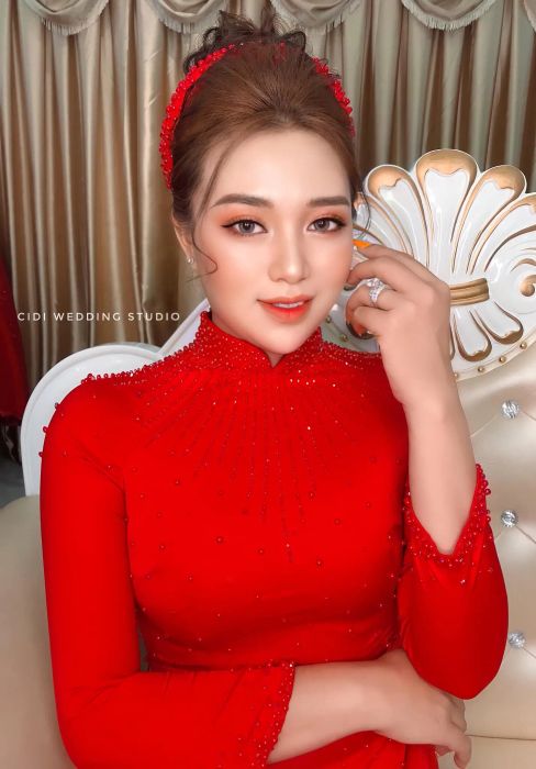 Hình ảnh cô dâu trang điểm tại CiDi Wedding Studio - 1