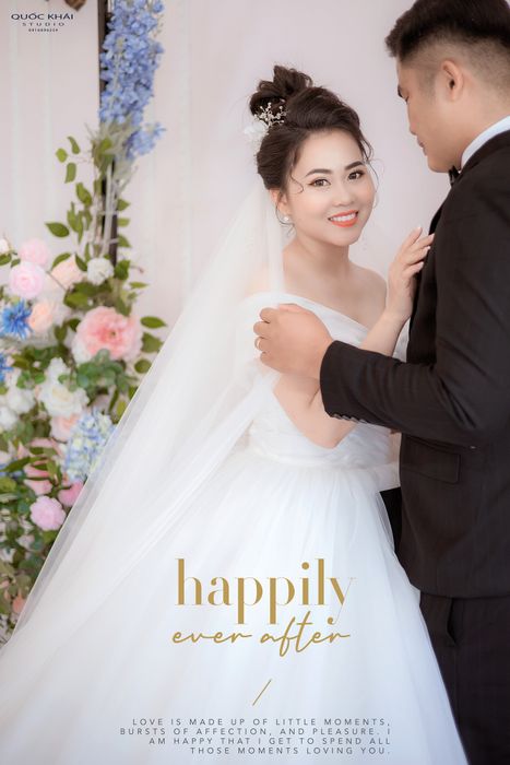 Khoảnh khắc tỏa sáng của cô dâu tại Quốc Khái Studio