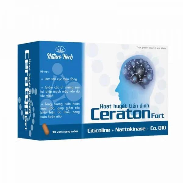 Hoạt Huyết Tiền Đình Ceraton Fort - Hình ảnh 1