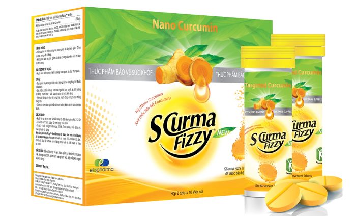 SCurma Fizzy - Viên sủi đột phá cho bệnh dạ dày