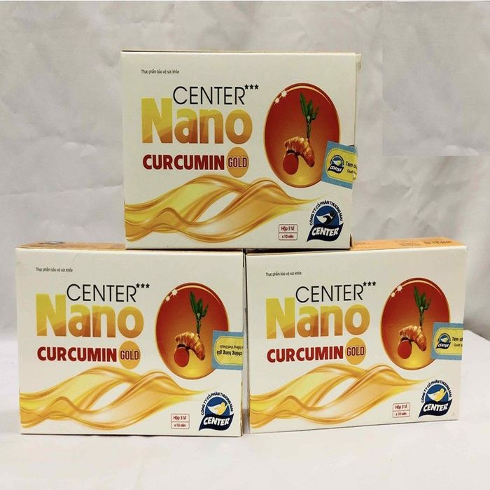 Hình ảnh thực tế Center Nano Curcumin Gold - Công thức vàng cho dạ dày
