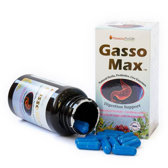 Bộ ảnh sản phẩm Gasso Max - Công thức 12 thảo dược đặc trị