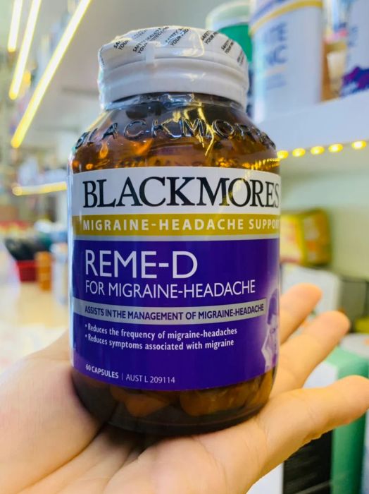 Viên uống hỗ trợ điều trị rối loạn tiền đình Blackmores Reme - Hình ảnh 1